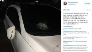 Sondado pelo Santos, Kayke tem carro apedrejado após derrota do ABC na Série B