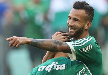 Leandro Pereira: de repente virou artilheiro do Palmeiras