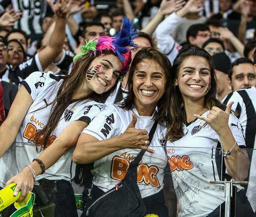 Sobrou mulher bonita no Mineirão para ver o Galo bater no São Paulo