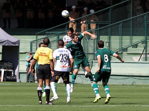 Coritiba e Goias empataram em 1 a 1 no Couto Pereira, em Curitiba. - Foto: Coritiba Oficial