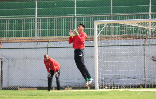 Lucas Tavares foi revelado na Lusa e deve permanecer nos Estados Unidos - Dorival Rosa/Portuguesa