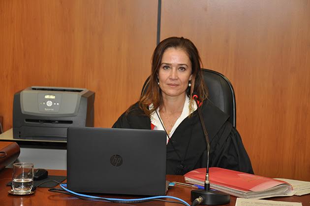Juíza relatora Daniela Giannini - Hélcio Guerra