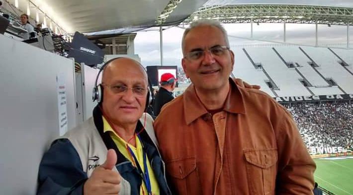 Ailton Fonseca e André Luiz são os principais cronistas esportivos de Poços de Caldas. Ouça a Rádio Mantiqueira FM