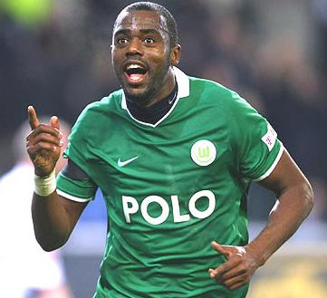 Grafite foi o maior goleador estrangeiro na Alemanha e campeão pelo Wolsfburg