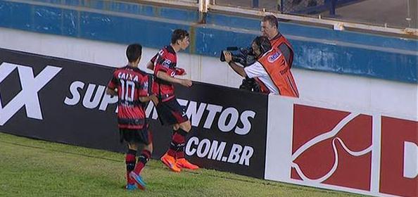 Júnior Viçosa marcou o gol da quarta vitória seguida do Atlético-GO na Série B lá em Macaé