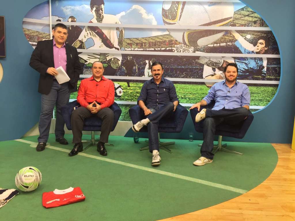 Guina Paiva, Artur Eugêncio, Zenon e Tarcísio Pugliese participaram do Camarote RF