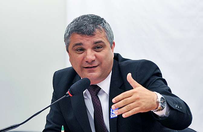 Presidente da Associação Nacional dos Árbitros de Futebol, Marcos Martins confirmou protestos. - Zeca Ribeiro/Câmara dos Deputados