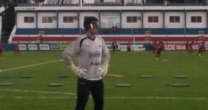 Série C: Ricardo Berna retorna aos treinamentos, mas segue na reserva do Fortaleza