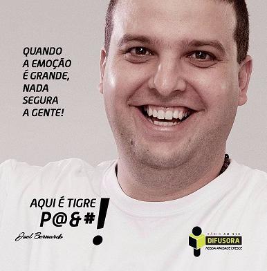 Joel Bernardo narrador empolgante da Rádio Difusora AM 910