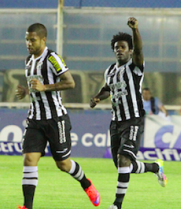 Sandro fez um dos gols da vitória do lanterna Ceará