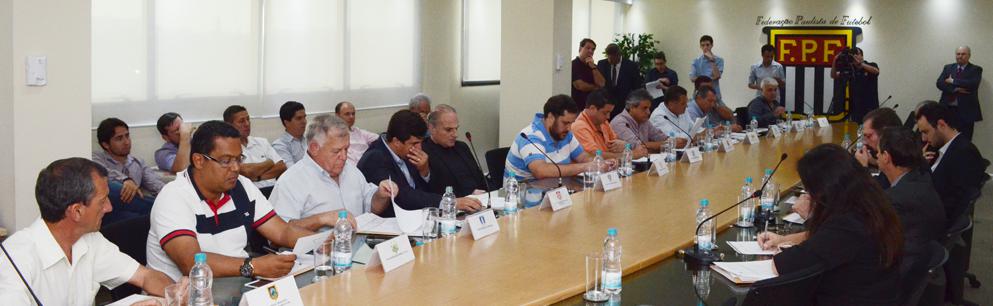 Os dirigentes do Interior voltaram para casa felizes da vida com o “tratamento diferenciado” recebido na Federação Paulista de Futebol, a  “casa do futebol”