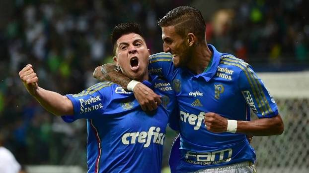 Rafael Marques fez o gol da vitória do Palmeiras