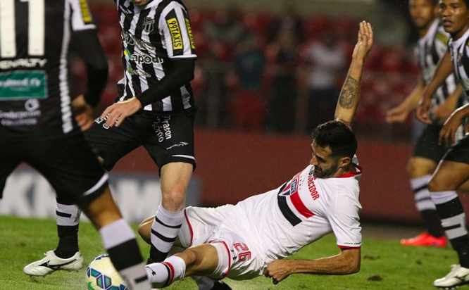 São Paulo caiu diante do Ceará no Morumbi, noutro jogo de pouco futebol do Tricolor