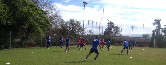 Atlético treina forte para enfrentar o Boa Esporte
