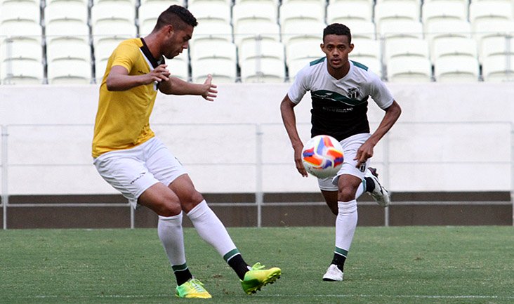 Ceará treina forte para enfrentar o Paraná