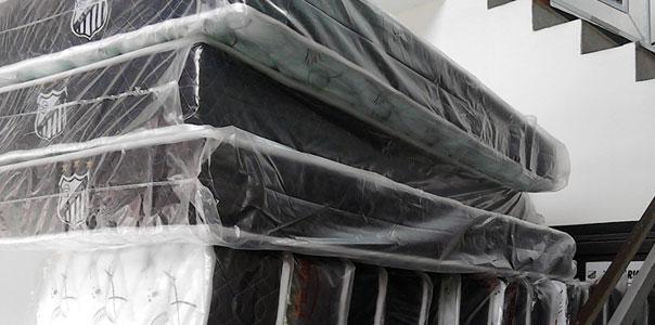 Os colchões foram fabricados especificamente para atletas e é fruto de uma parceria com o Corinthians e a Probel - Edinho Campos - Ascom Bragantino