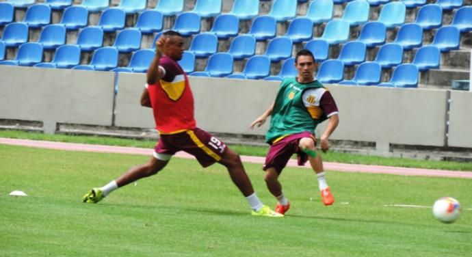 Sampaio Corrêa finaliza o treino para enfrentar o Macaé