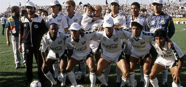 Foto do time campeão em 1990