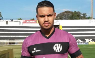 O zagueiro Walace, ex-Santos integra o elenco do XV de Piracicaba que disputa a Copa Paulista 