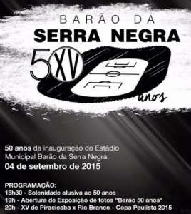 Copa Paulista: Estádio do XV de Piracicaba completa 50 anos com direito exposição e jogo inaugural