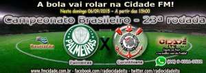 Rádio Cidade de Itu transmite clássico do Brasileirão neste domingo