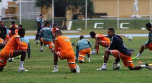 Fluminense foca treino de finalizações e cobranças de falta antes do Fla-Flu