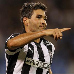 Navarro marcou seu 10.º gol na Série B pelo Botafogo