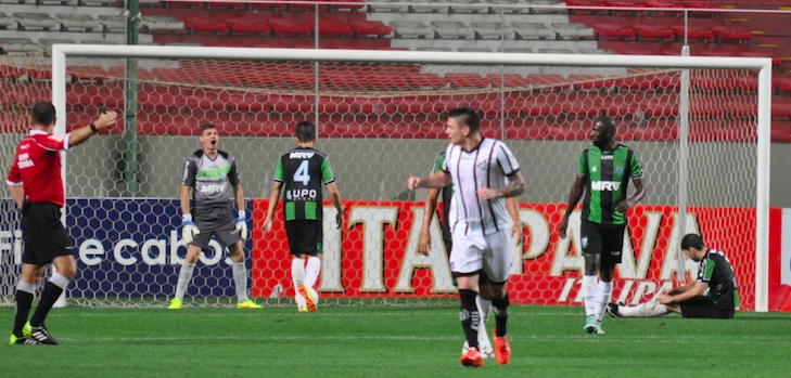 O Bragantino venceu de virada o América Mineiro, no Independência, e já sonha com o acesso - America MG Oficial