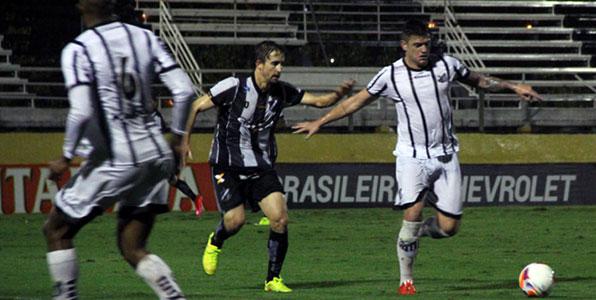 Jocinei deu trabalho à defesa do ABC-RN na vitória, por 3 a 1, do Braga no Nabizão - Fágner Alves/GB