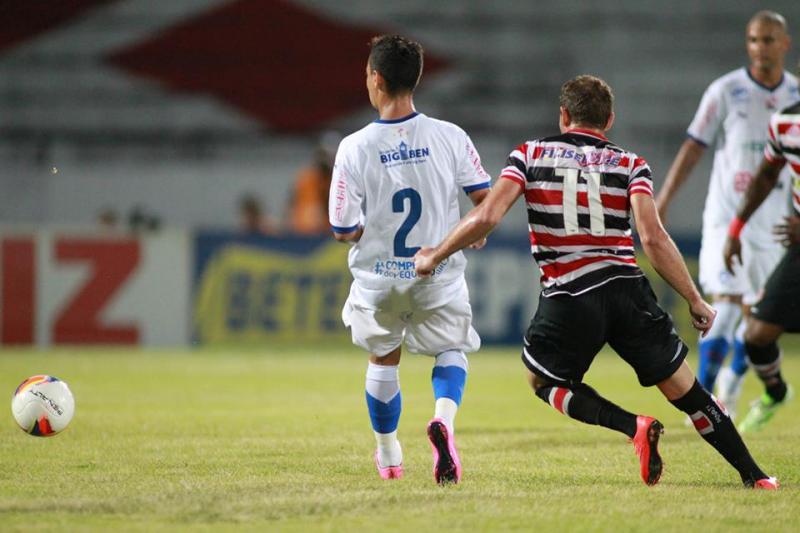 Santa Cruz é melhor, mas é derrotado pelo Paysandu