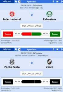 Placar FI agora tem lance a lance para deixar o torcedor ainda mais informado. CONFIRA!