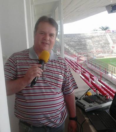 Rinaldi José é um dos principais narradores de futebol do Mogi Mirim