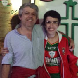 Hermes e Jr.: paixão de pai para filho