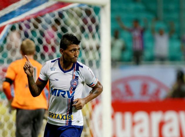 Kieza foi o nome do jogo contra o Bragantino. - EC Bahia Oficial