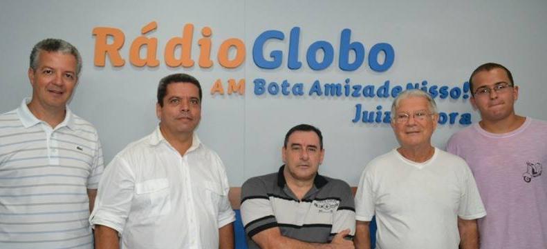 Equipe de esportes da Rádio Globo transmite Juventude X Tupi