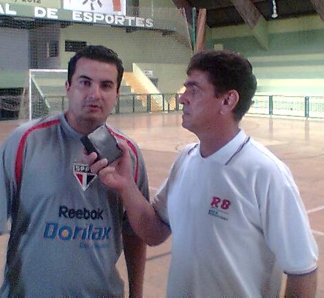 Toninho Silva é repórter e narrador da Rádio Bebedouro AM 690