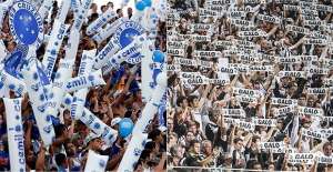 Torcedores de Cruzeiro e Atlético-MG brigam antes de clássico no Mineirão