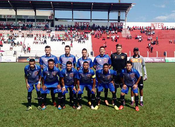 A equipe do Manthiqueira que venceu a partida contra a Inter de Bebedouro fora de casa.