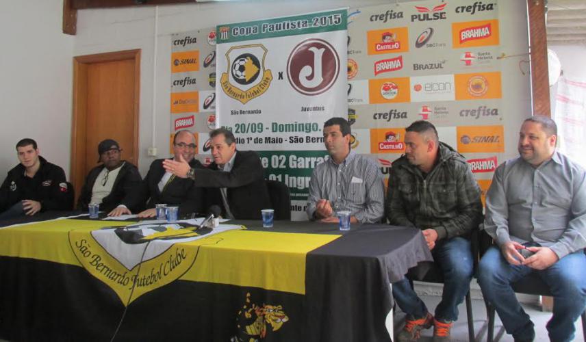 São Bernardo lançou mais uma campanha de sustentabilidade em parceria com a Federação Paulista de Futebol 