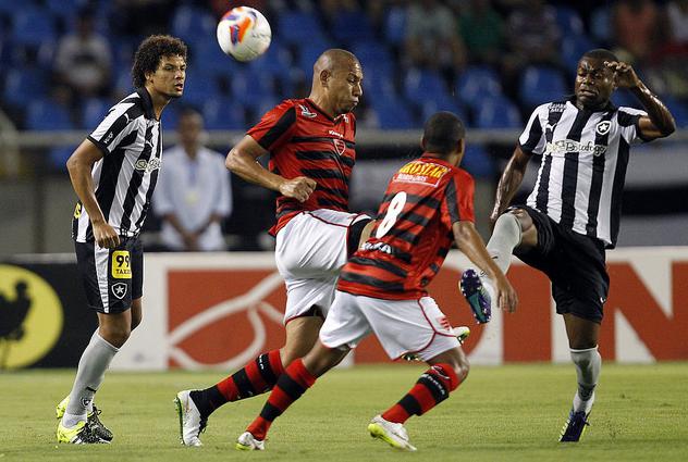 Oeste jogou muito bem e só cedeu o empate ao líder Botafogo aos 44 minutos do segundo tempo
