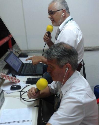 Frederico Linhares e Hércules Freitas dão o recado na Rádio 104 de Tombos