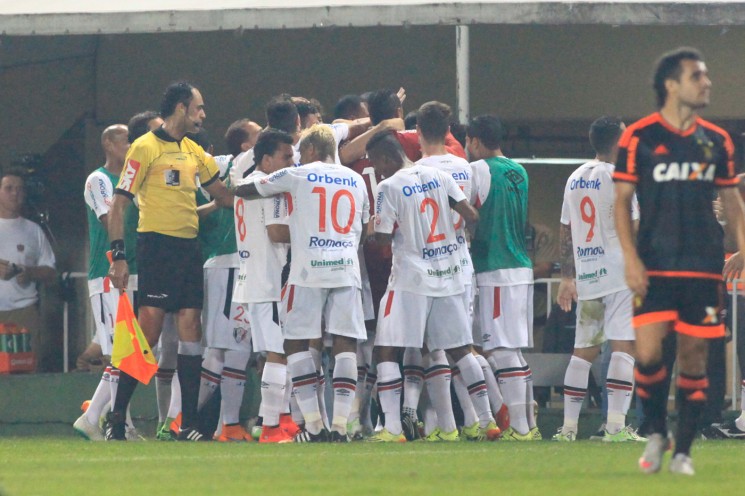 Joinville abre o marcador, mas o Sport empatou no final. - jec.com.br