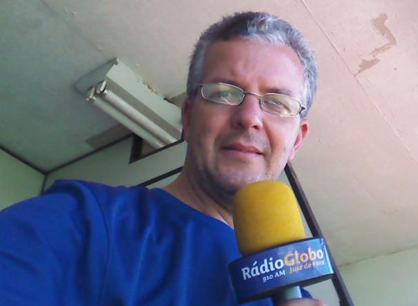 Ricardo Wagner é repórter e comentarista da Rádio Globo de Juiz de Fora 