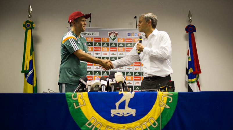Eduardo Baptista se apresentou nesta sexta-feira