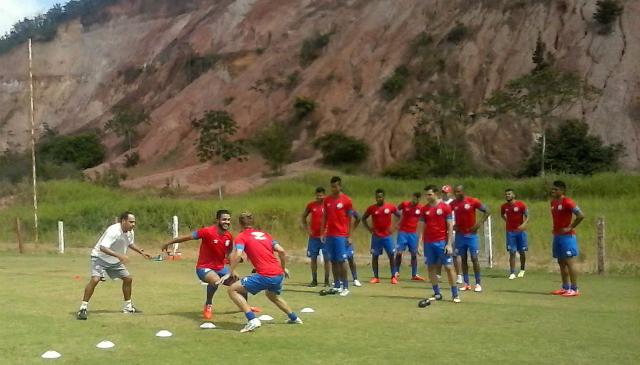 Náutico voltou aos treinos nesta terça