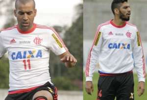 Emerson e Wallace treinam em separado e podem voltar ao Fla para o clássico
