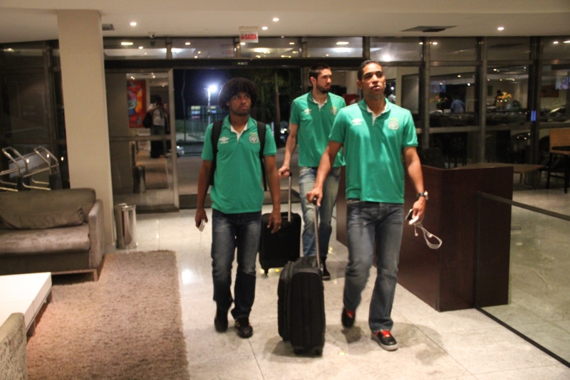 Chapecoense já está em Recife