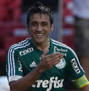Palmeirense Robinho comemora 'raio que caiu duas vezes no mesmo lugar'
