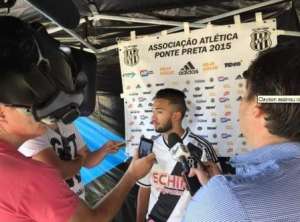 Clayson agradece confiança de Doriva e promete muito mais com a camisa da Ponte Preta