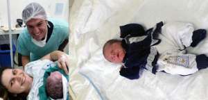 ​Volante comemora nascimento de seu filho em Santa Catarina (SC)